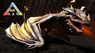 ARK: Survival Evolved - FIRE DRAGON WYVERN BABY!! (ARK Ragnarok Gameplay)