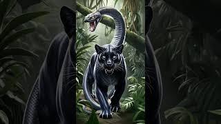 Cobra&Black Panther attach Wich Combo Hybrid Animals#animals #foryou #bassboosted #lion #tiger