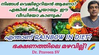 Eat Rainbow daily The Rainbow diet Benefits of eating fruits and vegetables| Health|Dr Praveen SV