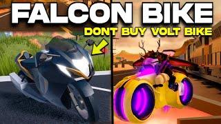 The Falcon Bike IS THE BEST GRINDING VEHICLE (Roblox Jailbreak)