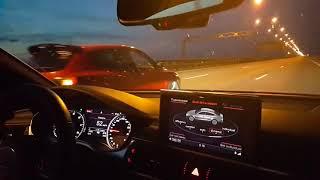 Mazda 3 Mps Garret400hp vs AudiRS Q3 390hp vs Audi A7 3.0Tfs St.1 Revo 440hp