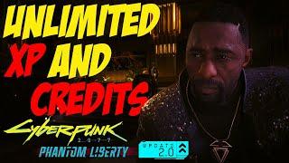 2 AMAZING FARM LOCATIONS for UNLIMITED XP and CREDITS - UPDATE 2.0 | Cyberpunk 2077 Phantom Liberty