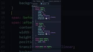 CSS Button Hover Animation Effects #shorts #3d #learnwebdev #js #css #html #threejs #coding #css3