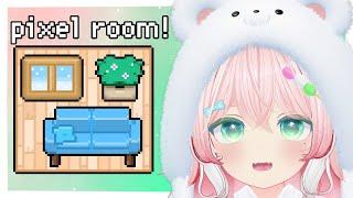 PIXEL ART  Creating a Bedroom Design with Aseprite!