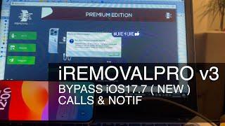 iRemovalpro v3 first video Bypass with signal running iOS17.7 A12+