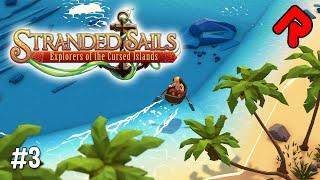 Escape the Island by Rowing Boat?! | Let's play Stranded Sails gameplay ep 3 (PC)