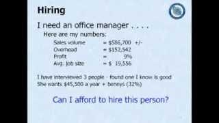 Markup and Profit - Can You Afford to Hire?