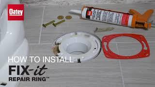 How to Repair Broken Toilet Flange