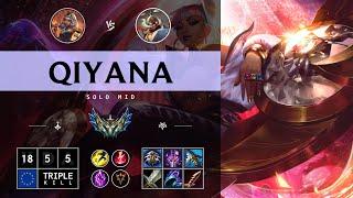 Qiyana Mid vs Corki - EUW Challenger Patch 14.12