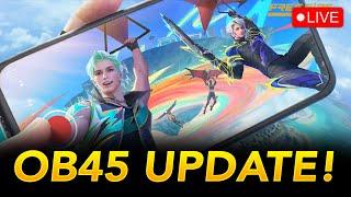 [Live] OB45 Update is Here! Live Gameplay and Review-Garena Free Fire