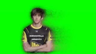 Na Vi Player Dota 2 | Ukraine - Green Screen Footage Free