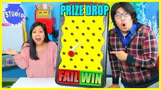 PRIZE DROP CHALLENGE FAIL OR WIN RYAN'S WORLD ROAP TRIP!!!!