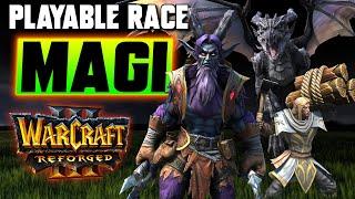 Grubby plays as Magi - the 8th WC3 Race in this amazing UGC map!