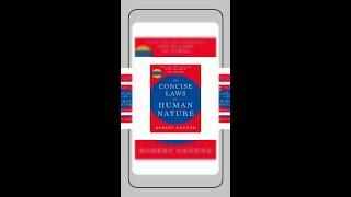 The Concise Laws of Human Nature By Robert Greene Paperback Bestselling Book In English