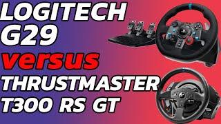 TWO of the most CHEAPEST Steering wheels - Thrustmaster T300 RS GT vs Logitech G29 | WRC Generations