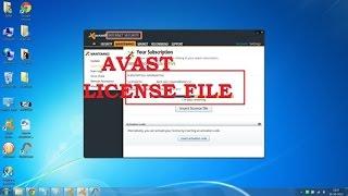 Avast License Key | File 2015/ 2016  Antivirus