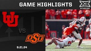 Utah vs. Oklahoma State Highlights | 2024 Big 12 Football