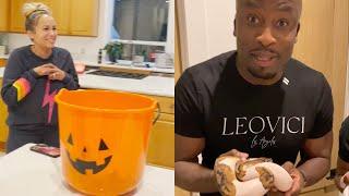 Terrifying Snake Prank on Wife & Kids - Halloween Edition