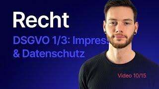 IMPRESSUM & DATENSCHUTZERKLÄRUNG in WordPress + ELEMENTOR einbinden | 10  DSGVO 1/3 – Rechtliches