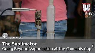 The Sublimator - Going Beyond Vaporization at the Cannabis Cup Clio Michigan - Smokers Guide TV USA