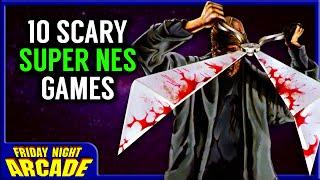 10 Scary Super Nintendo Games in 12 Minutes | Friday Night Arcade