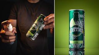 How I shot this Perrier can | Product Photography Tutorial