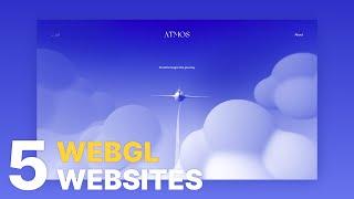 Top 5 WebGL Websites | Web Design Inspiration