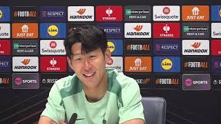 "IT'S NOT FAIR, WE ARE NOT ROBOTS!" PRESS CONFERENCE: Heung-Min Son 손흥민 Tottenham v Qarabağ FK