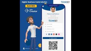 Digital Business Card Solution on Zoho Creator