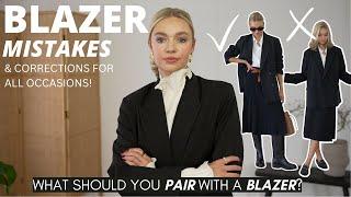 DOS & DON'TS OF BLAZERS | WHAT YOU SHOULD PAIR YOUR BLAZERS WITH FOR DIFFERENT OCCASIONS & WHY