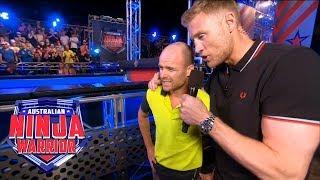 Sam Goodall and family on his Grand Final run | Australian Ninja Warrior 2018