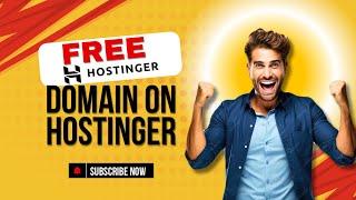 How to Get a FREE Domain and Hosting with Hostinger | Step-by-Step Guide 2025 #freedomain