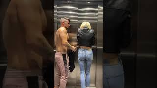 GIRL SHOWED HER SHAPESBUILDER WANTED HER IN ELEVATOR SHOCK REACTION, pranks