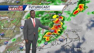 Video: Stormy start to weekend possible in Mass.