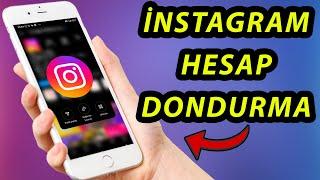 İNSTAGRAM HESAP DONDURMA İŞLEMİ NASIL YAPILIR - YENİ GÜNCEL 2024