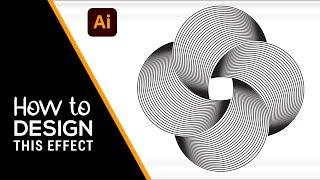 How to create a logo design shape #illustratortutorial