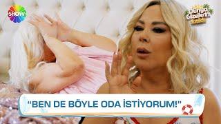 Safiye Soyman, Banu Alkan'ın odasını basıyor! | Dünya Güzellerim Tatilde 1. Bölüm