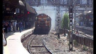 Blast From The Past : Furious Konark Express with KZJ ALCO Twins Knocks Thane : Indian Railways