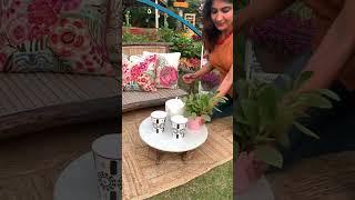 DIY garden decor #diygarden #gardenideas #gardenstyleideas #diyhomedecor #gardendesign #shorts