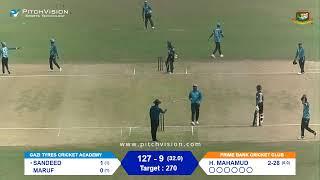 Live Match | DPDCL 2024 | Prime Bank CC vs Gazi Tyres Cricket Academy | 18-04-2024