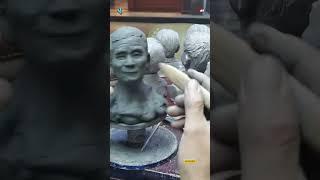 Clay Creations Sculpting from Imagination #asmr #craft #tech #boom