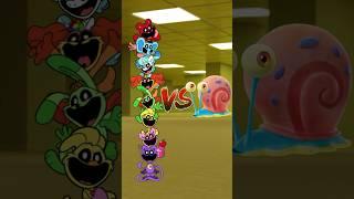 Smiling Critters VS Gary Spongebob #shorts #smilingcritters #spongebob