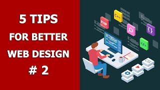 WYSIWYG Web Builder. 5 Tips for better web design #2 (English CC)