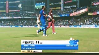 Kl Rahul 91 runs vs west indies full highlights