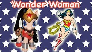 Custom WONDER WOMAN Pony Tutorial DIY My Little Pony MLP