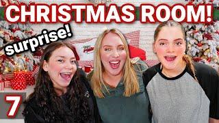 SURPRISE! TEEN GIRLS CHRISTMAS BEDROOM MAKEOVER