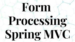 Form Processing in Spring MVC with Login Example