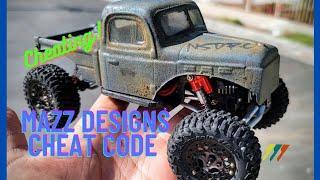 Mazz Designs Cheat Code SCX24 Ultimate Build Setup