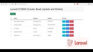 Laravel 9 CRUD (Create, Read, Update and Delete)