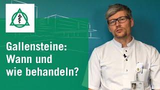 Gallensteine: Wann und wie behandeln? | Asklepios